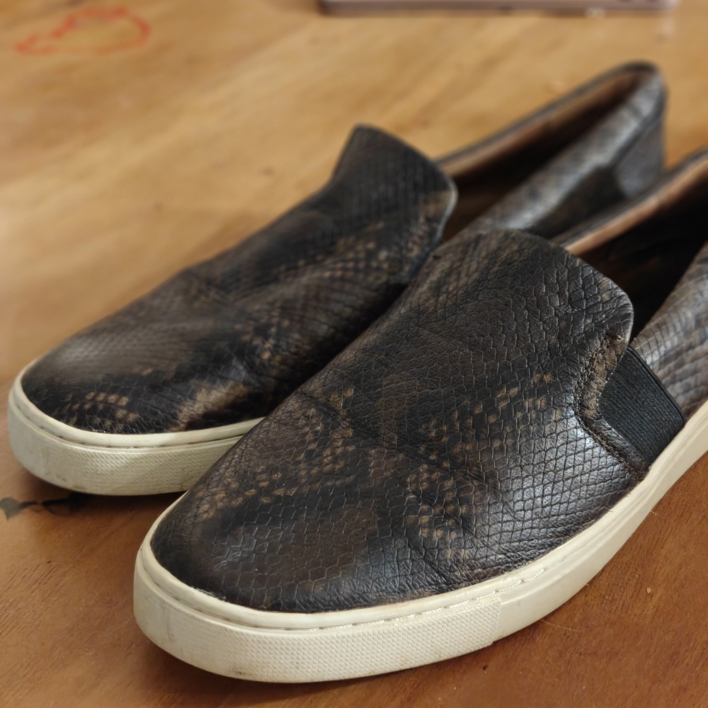 Women's Slip-On Leather Shoes